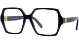 4G Black Square Eyeglasses