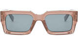 CELINE 3 Dots Pink Rectangular Sunglasses