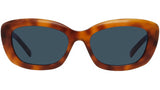 GV Day Brown Havana Geometric Sunglasses