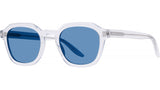 Tucker Transparent Geometric Sunglasses