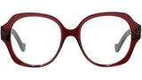 Anagram Bordeaux Geometric Sunglasses