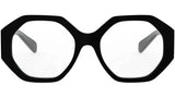 Triomphe Black Geometric Eyeglasses