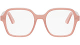 DiorMidnightO S1I Shiny Pink Geometric Eyeglasses