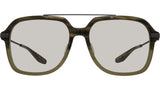 D.Ellis Green Square Sunglasses