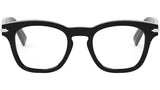 DiorBlackSuitO S21I Black Square Eyeglasses