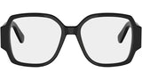 DiorGlowO S3I Black Geometric Eyeglasses