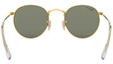Round Metal RB3447 gold green classic
