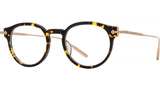 Eugene Havana Round Eyeglasses