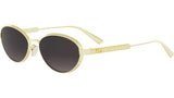 DiorCannage R1U Gold Oval Sunglasses