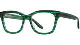 Lidia Green Cat Eye Eyeglasses