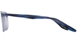 Norton Blue Round Eyeglasses