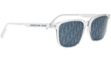 DiorTag SU Transparent Geometric Sunglasses