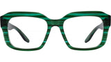 Amaya Green Square Eyeglasses