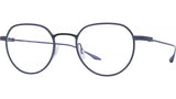 Ebbets Blue Round Eyeglasses