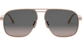 DiorCannage A3U Rose Gold Pilot Sunglasses