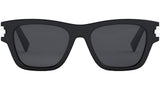 DiorBlackSuit S2U Black Geometric Sunglasses