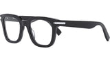 DiorBlackSuitO S10I Black Square Eyeglasses