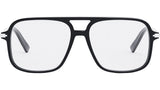 DiorBlackSuitO N3I Black Pilot Eyeglasses