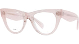 3 Dots Crystal Cat Eye Eyeglasses
