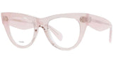 3 Dots Crystal Cat Eye Eyeglasses