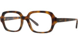 Slim Tortoise Square Eyeglasses