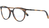 Mini CD O B1I Havana Round Eyeglasses