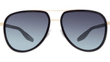 Cani Black Pilot Sunglasses