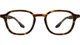Dale Havana Geometric Eyeglasses