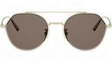 DiorBlackSuit R6U Gold Geometric Sunglasses