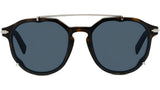 DiorBlackSuit RI Havana Pantos Sunglasses