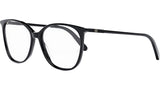 Mini CD O S6I Black Geometric Eyeglasses