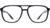 Gyalis Blue Pilot Eyeglasses