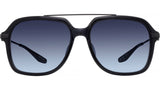 D.Ellis Black Square Sunglasses