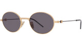 GV Speed Gold Round Sunglasses
