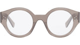 3 Dots HD Brown Round Eyeglasses