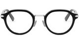 DiorBlackSuitO R8U Black Pantos Eyeglasses