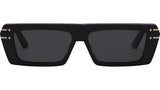 DiorSignature S2U Black Geometric Sunglasses