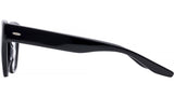Lucretia Black Square Eyeglasses