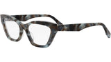 Fendi Way Havana Cat Eye Eyeglasses
