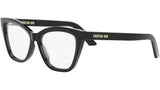 DiorMidnight O B1I Black Butterfly Eyeglasses