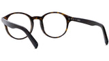 DiorBlackSuitO RI Havana Round Eyeglasses