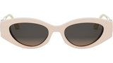 30Montaigne B6I Shiny Pink Cat Eye Sunglasses