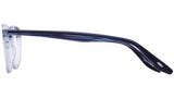 Norton Blue Round Eyeglasses