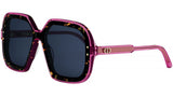 DiorHighLight S1I Havana Butterfly Sunglasses