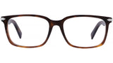 DiorBlackSuitO SI Havana Rectangular Eyeglasses