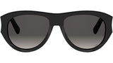 DiorGlow A1I Black Pilot Sunglasses