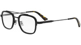 NeoDiorO 6F Shiny Black Pilot Eyeglasses