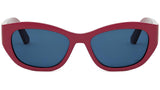 30Montaigne B5U Red Oval Sunglasses
