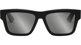 Dior3D S2I Shiny Black Squared Sunglasses