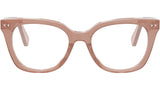 CELINE Thin Milky Pink Glitter Cat eye Eyeglasses
